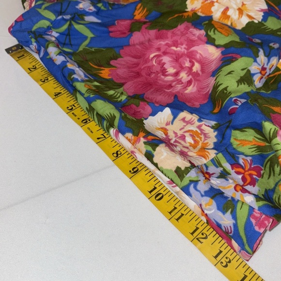 Lottie & Hollie 2 pc top/skirt set tropical print adj strap pull on Sz large NWT - Picture 6 of 14